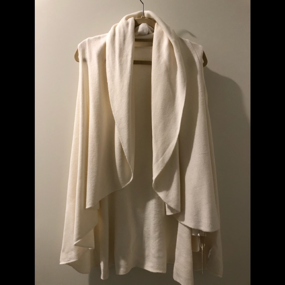Off white warm cover up.